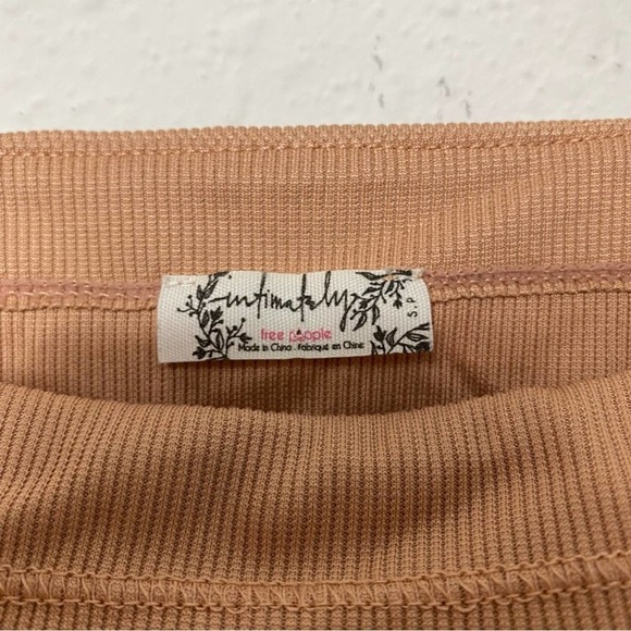 FREE PEOPLE On Your Side Nude Bodysuit - Picture 4 of 6